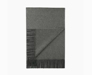 100% Baby Alpaca Scarf - Carbon