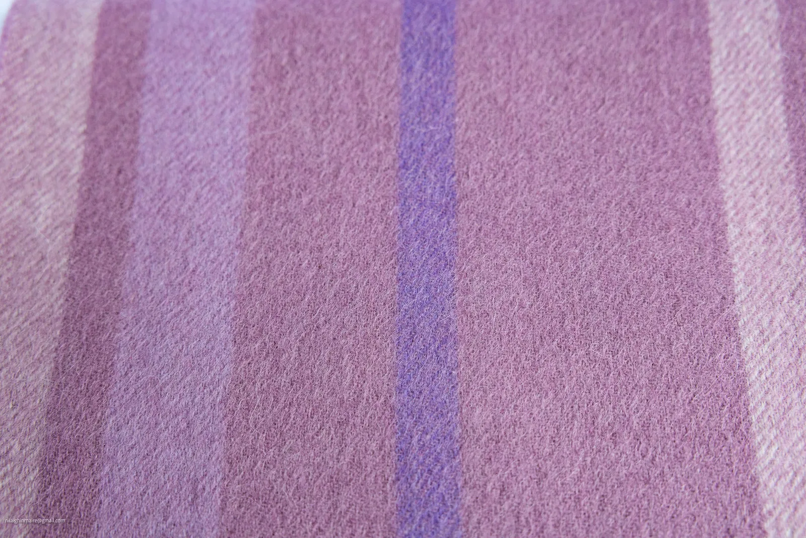100% Lambswool Scarves - Wild Heather