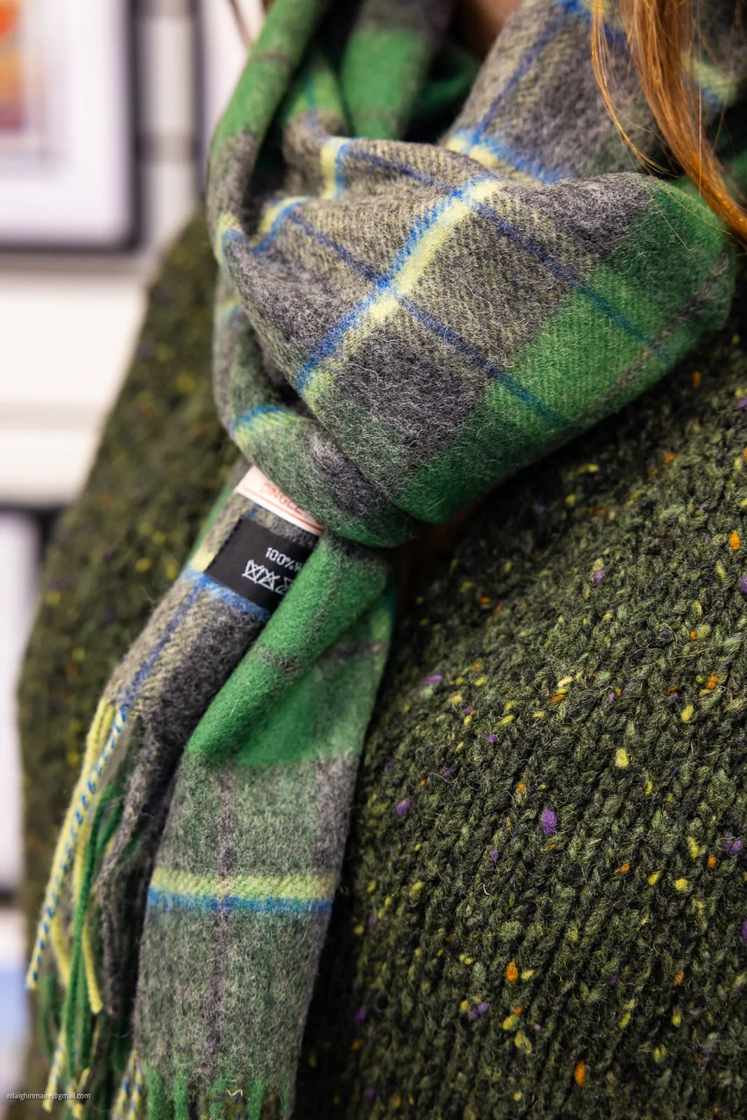 100% Lambswool Scarves