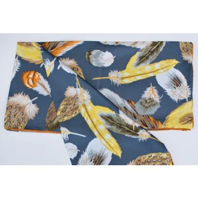 100% Pure Silk Scarves - Rose & Leopard