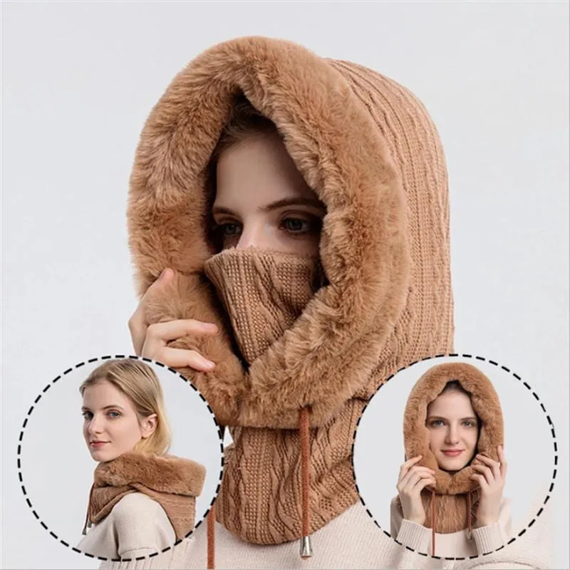 3-in-One Snuggy Beanie