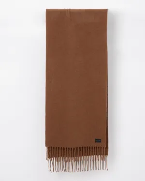 Addison Heritage Skinny Recycled Wool Scarf | Bronze