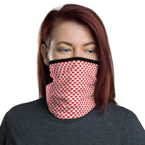 All Red Hearts - Neck Gaiter