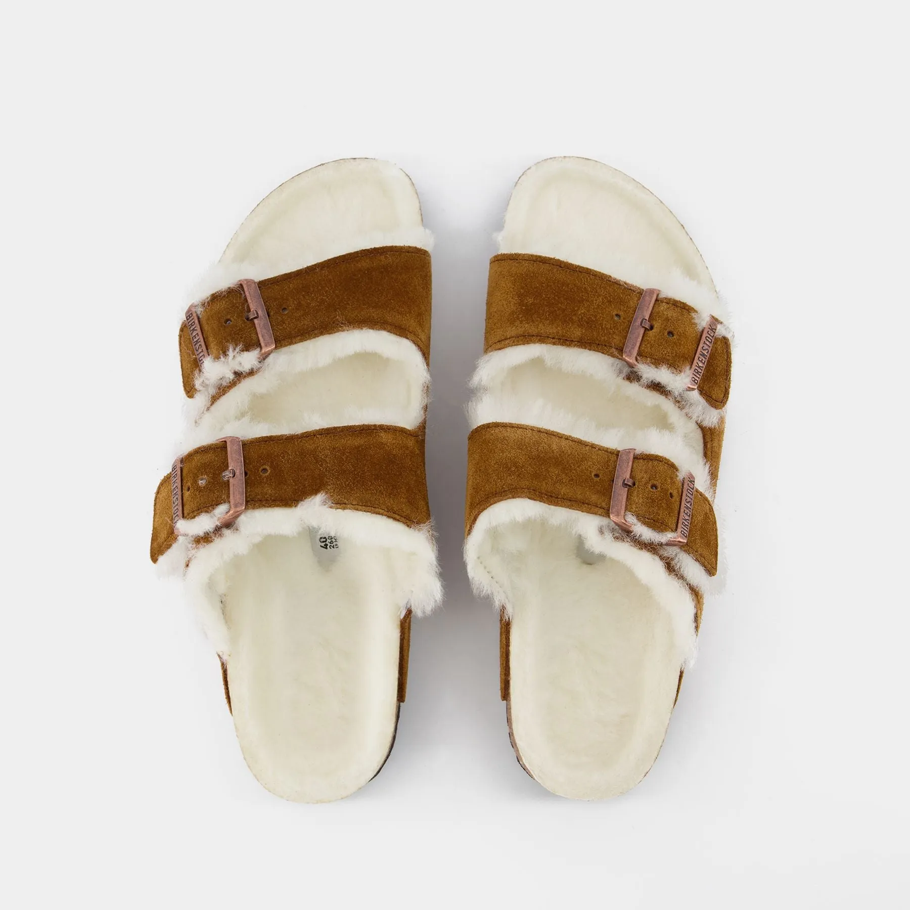 Arizona Sandals - Birkenstock - Sherling - Leather