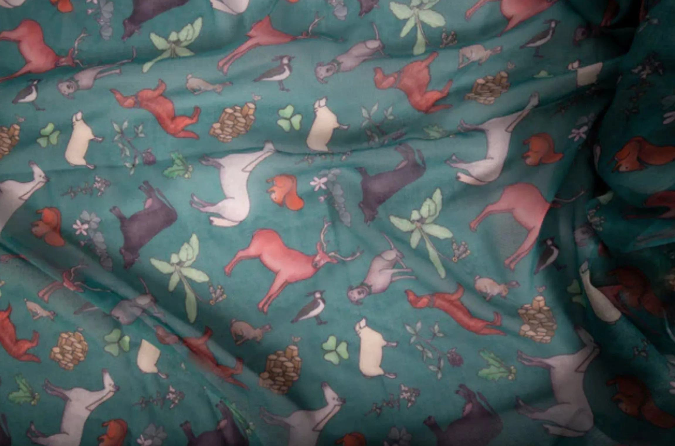 Art On Scarves - Sustainable Recycled Scarves In A Bottle