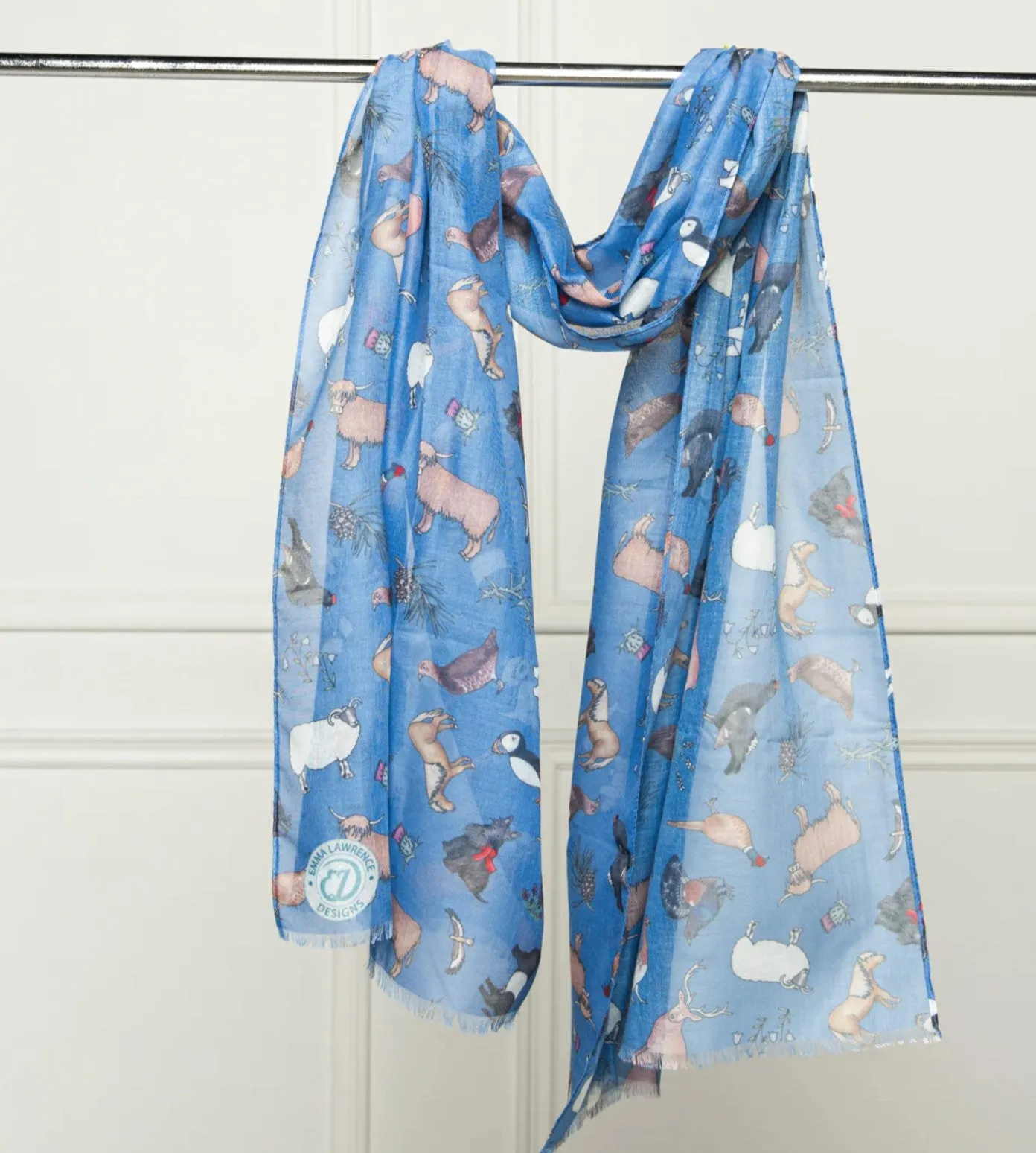 Art On Scarves - Sustainable Recycled Scarves In A Bottle