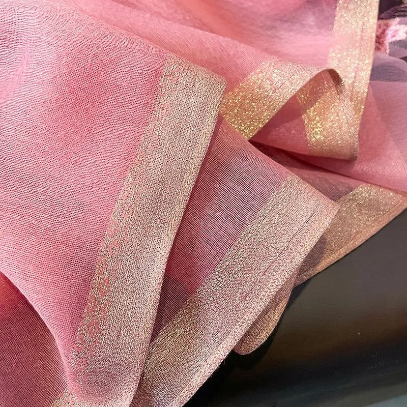 Autumn And Winter New Embroidered Silk Wool Scarf Women's Winter Warm Neck Air Conditioning Shawl Dual-purpose Outer Wear