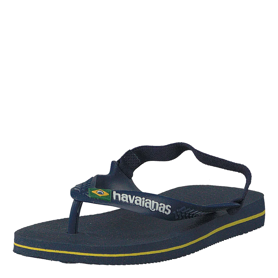 Baby Brasil Logo Ii Navy Blue/citrus Yellow