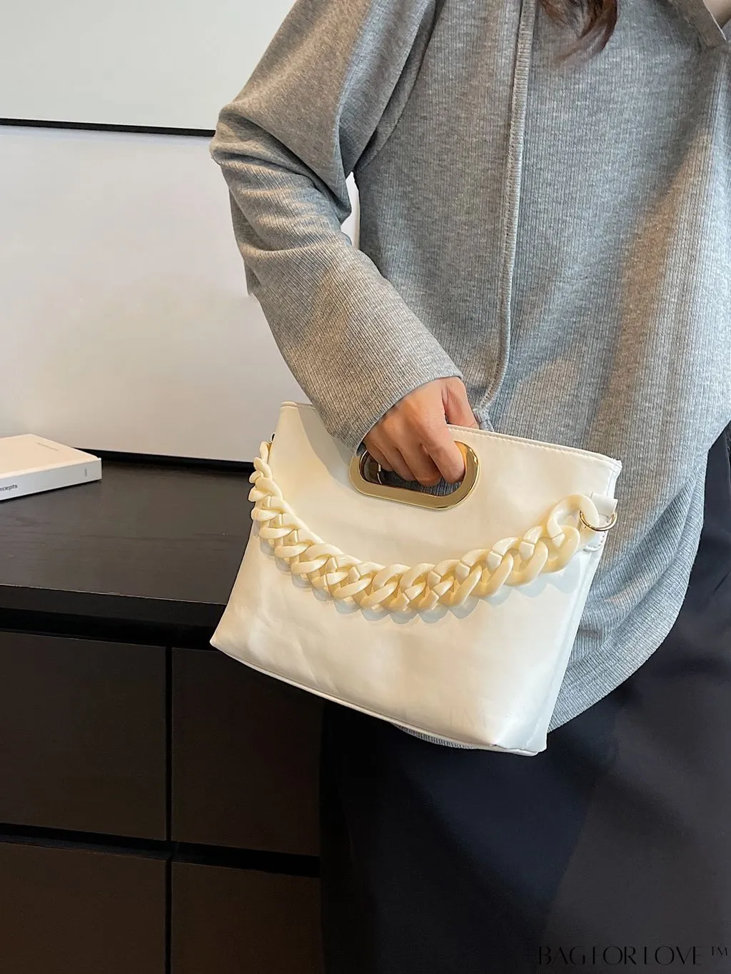 BagForLove - Chic Adjustable Shoulder Bag with Fashion Chain Embellishment