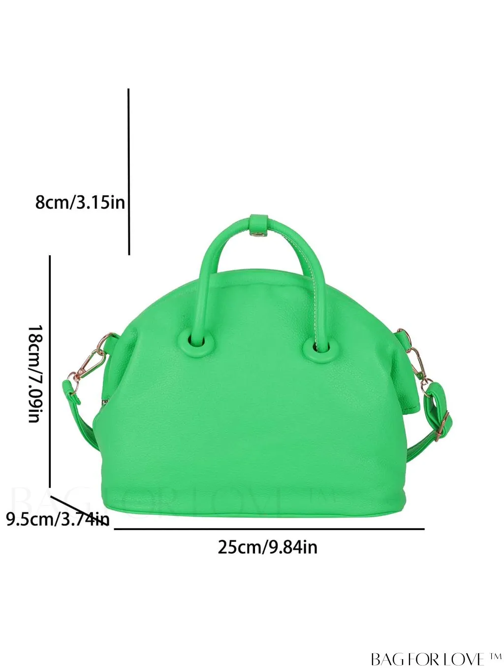 BagForLove - Chic Adjustable Shoulder Strap Handbag: Sleek and Minimalist Design