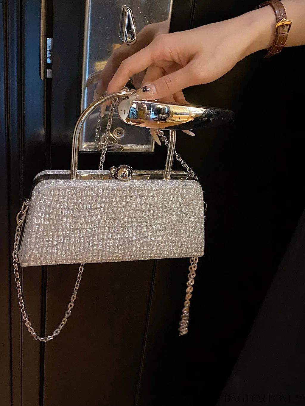 BagForLove - Chic and Versatile Crocodile Pattern Handbag for Stylish Women