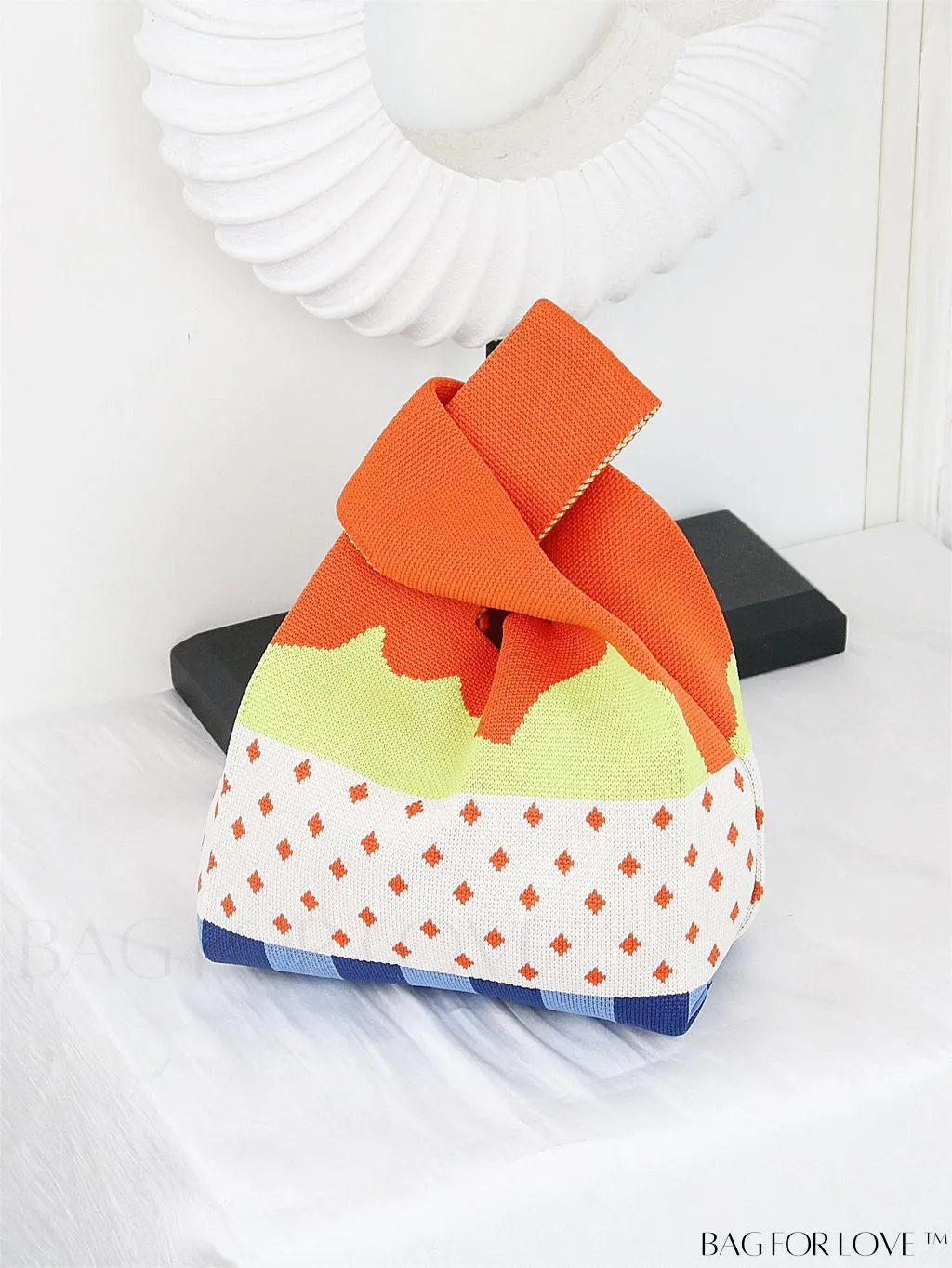 BagForLove - Chic Crochet Tote Bag with Cat & Butterfly Pattern - Perfect for Vacation