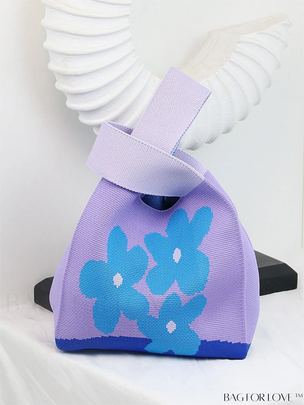 BagForLove - Chic Crochet Tote Bag with Cat & Butterfly Pattern - Perfect for Vacation