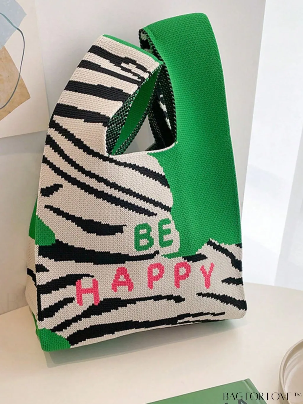 BagForLove - Chic Crochet Tote Bag with Cat & Butterfly Pattern - Perfect for Vacation