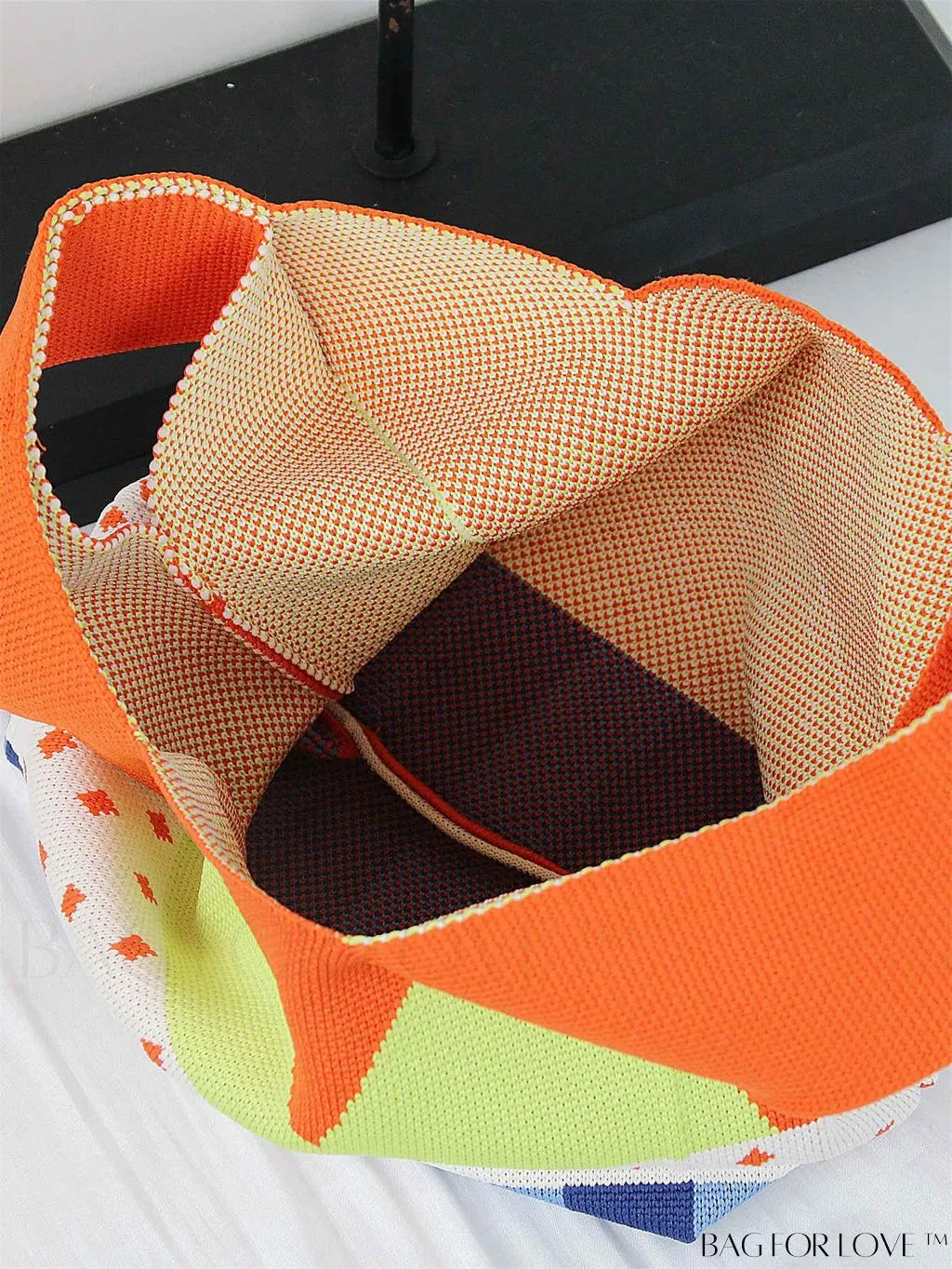 BagForLove - Chic Crochet Tote Bag with Cat & Butterfly Pattern - Perfect for Vacation