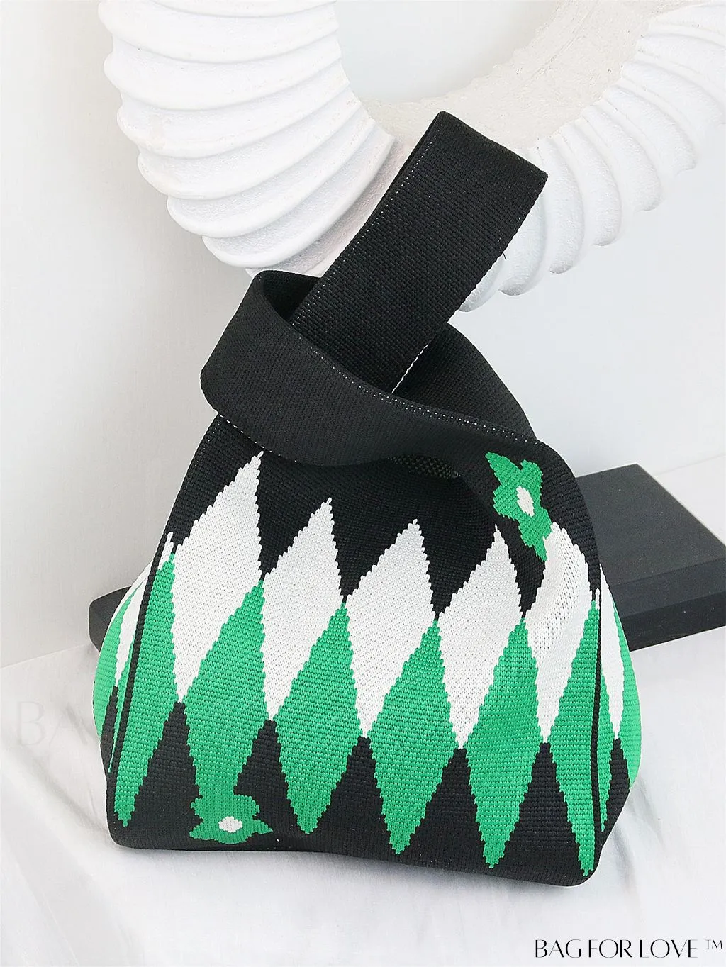 BagForLove - Chic Crochet Tote Bag with Cat & Butterfly Pattern - Perfect for Vacation