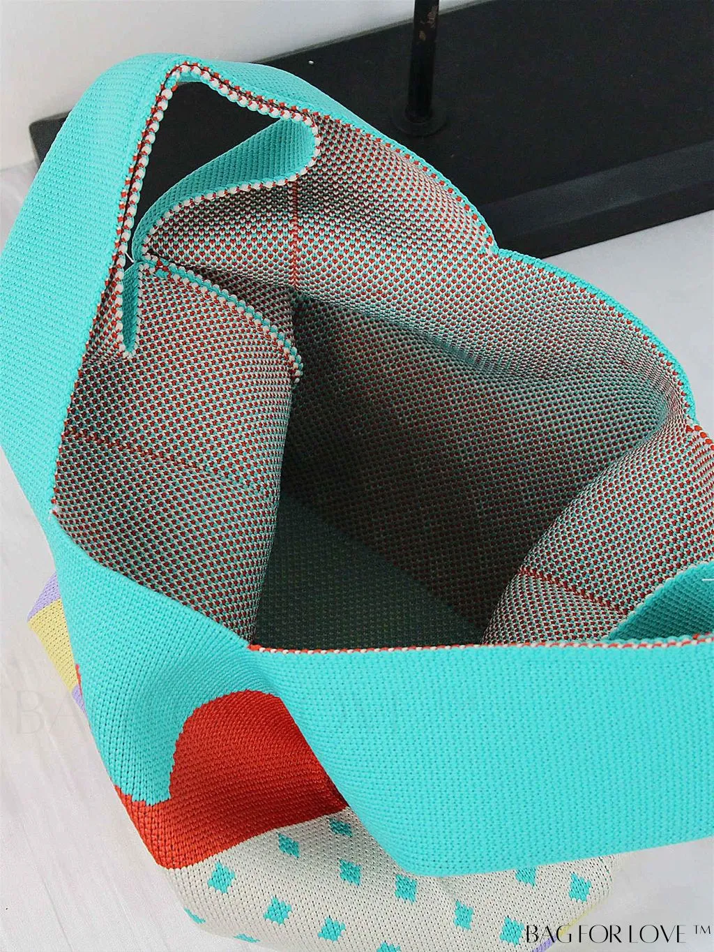 BagForLove - Chic Crochet Tote Bag with Cat & Butterfly Pattern - Perfect for Vacation