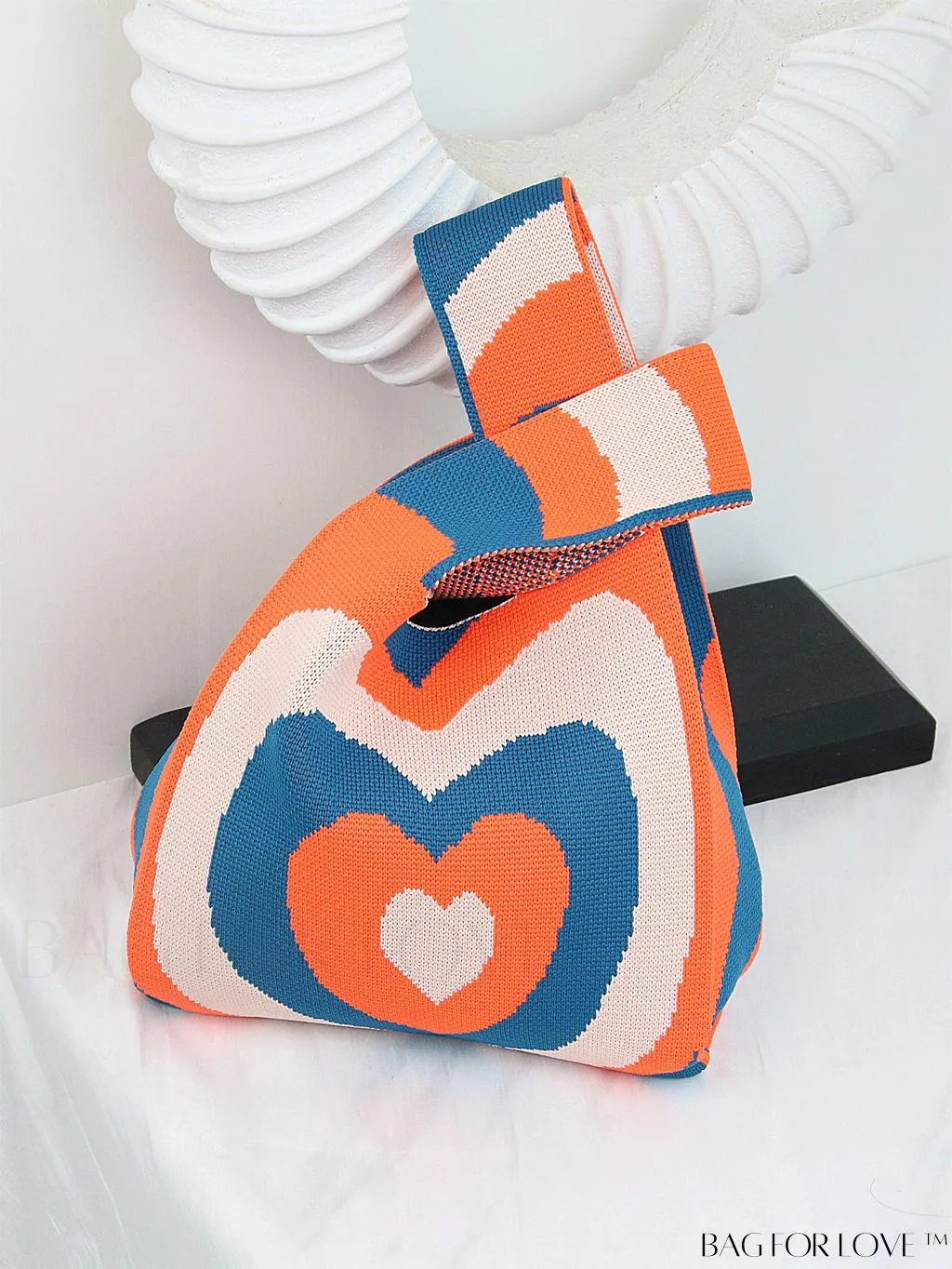 BagForLove - Chic Crochet Tote Bag with Cat & Butterfly Pattern - Perfect for Vacation