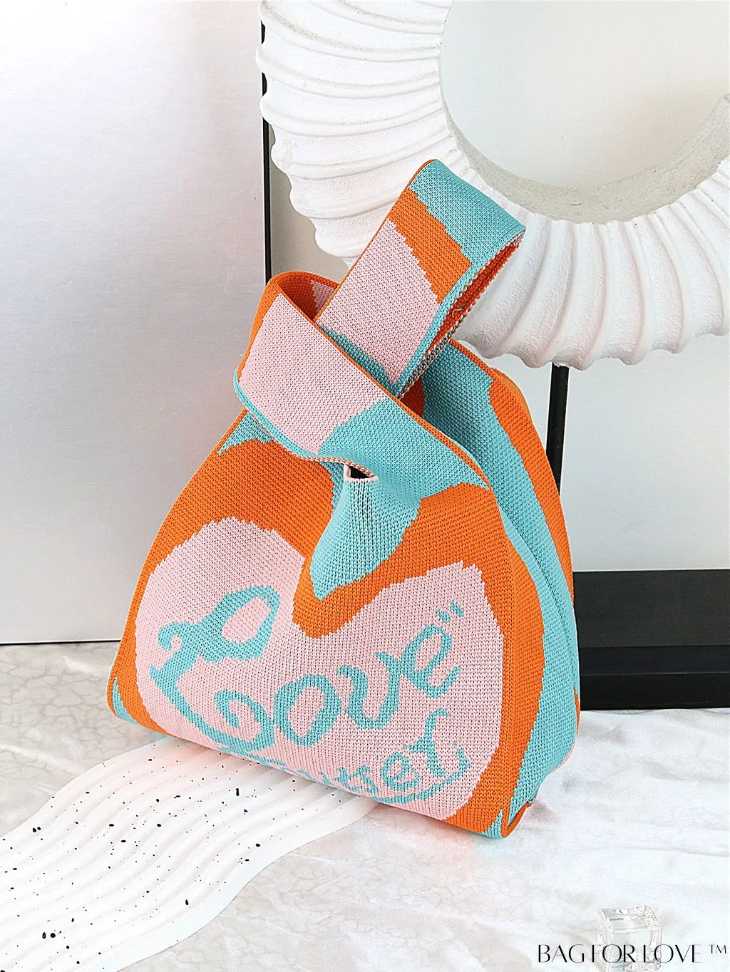 BagForLove - Chic Crochet Tote Bag with Cat & Butterfly Pattern - Perfect for Vacation