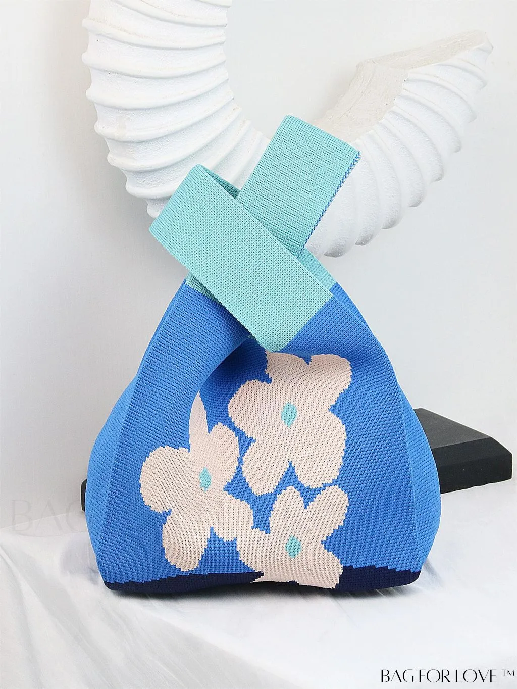 BagForLove - Chic Crochet Tote Bag with Cat & Butterfly Pattern - Perfect for Vacation