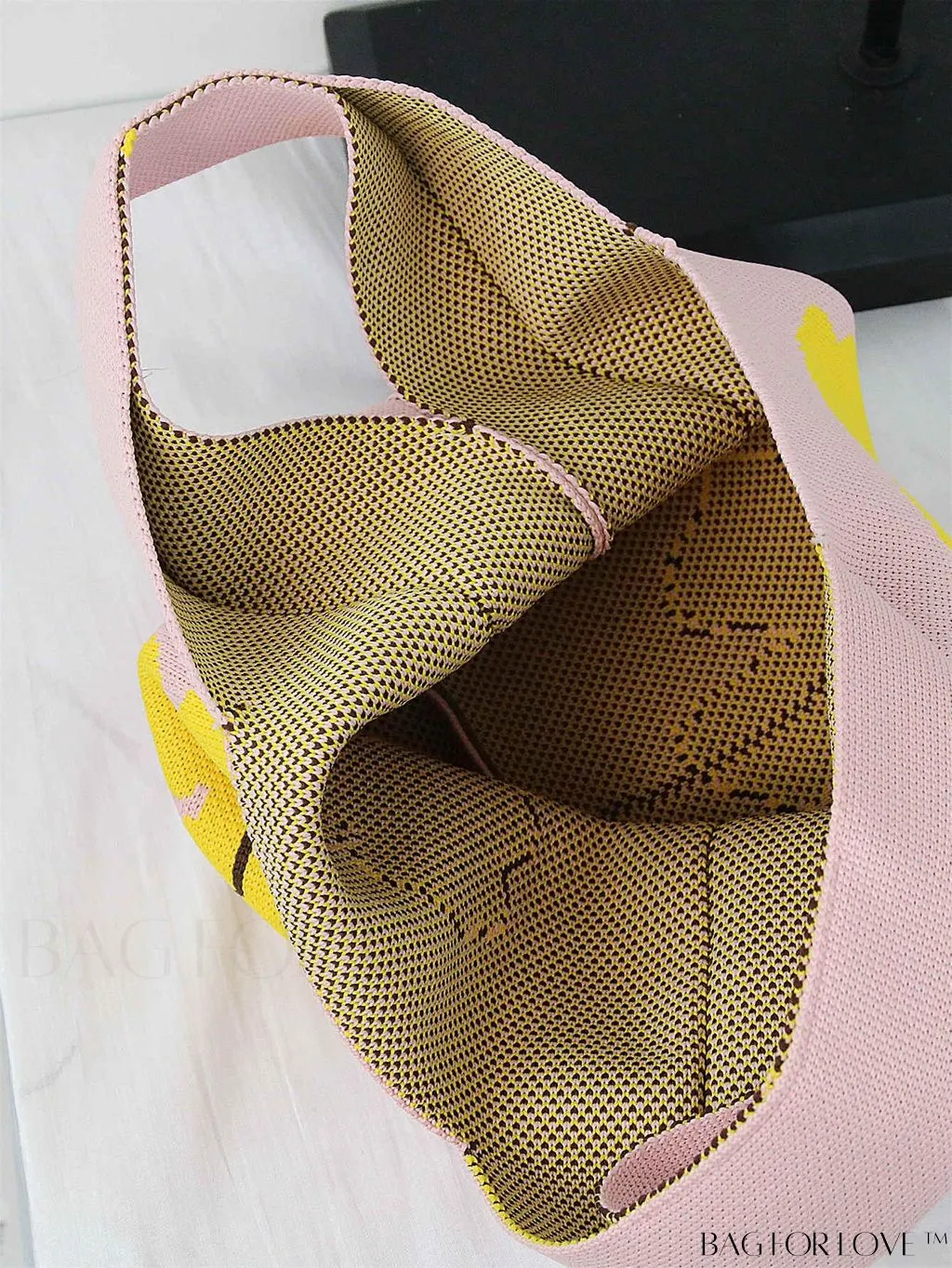 BagForLove - Chic Crochet Tote Bag with Cat & Butterfly Pattern - Perfect for Vacation