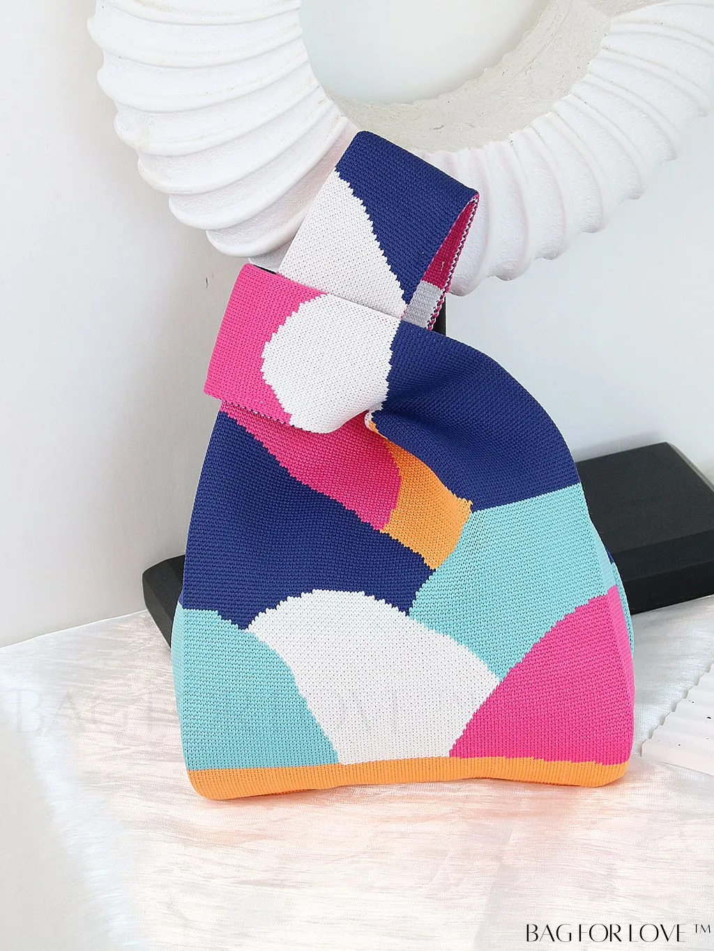 BagForLove - Chic Crochet Tote Bag with Cat & Butterfly Pattern - Perfect for Vacation