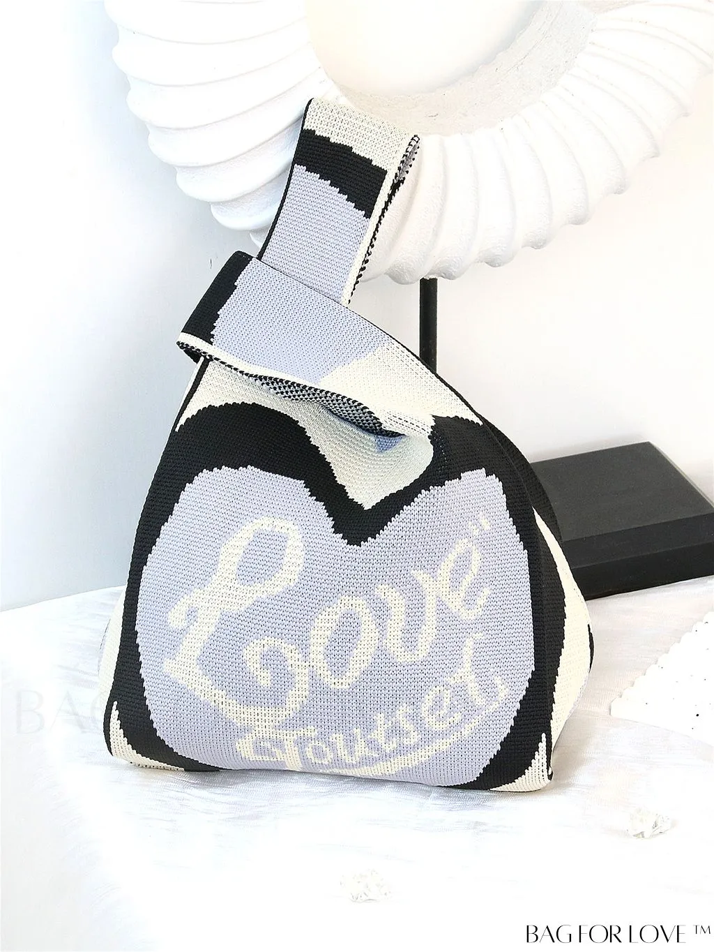 BagForLove - Chic Crochet Tote Bag with Cat & Butterfly Pattern - Perfect for Vacation