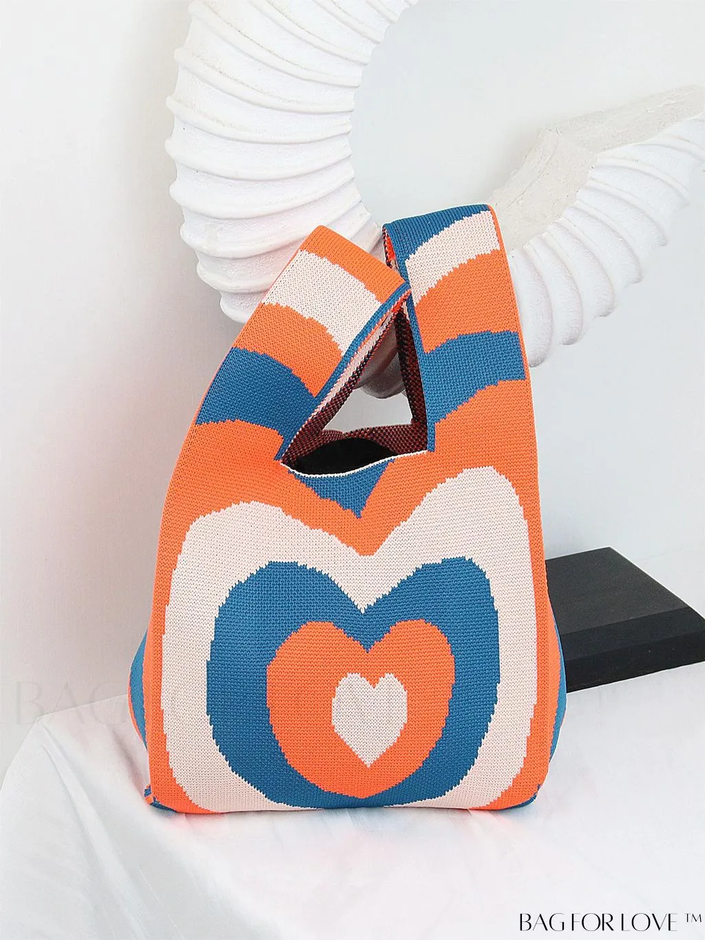 BagForLove - Chic Crochet Tote Bag with Cat & Butterfly Pattern - Perfect for Vacation