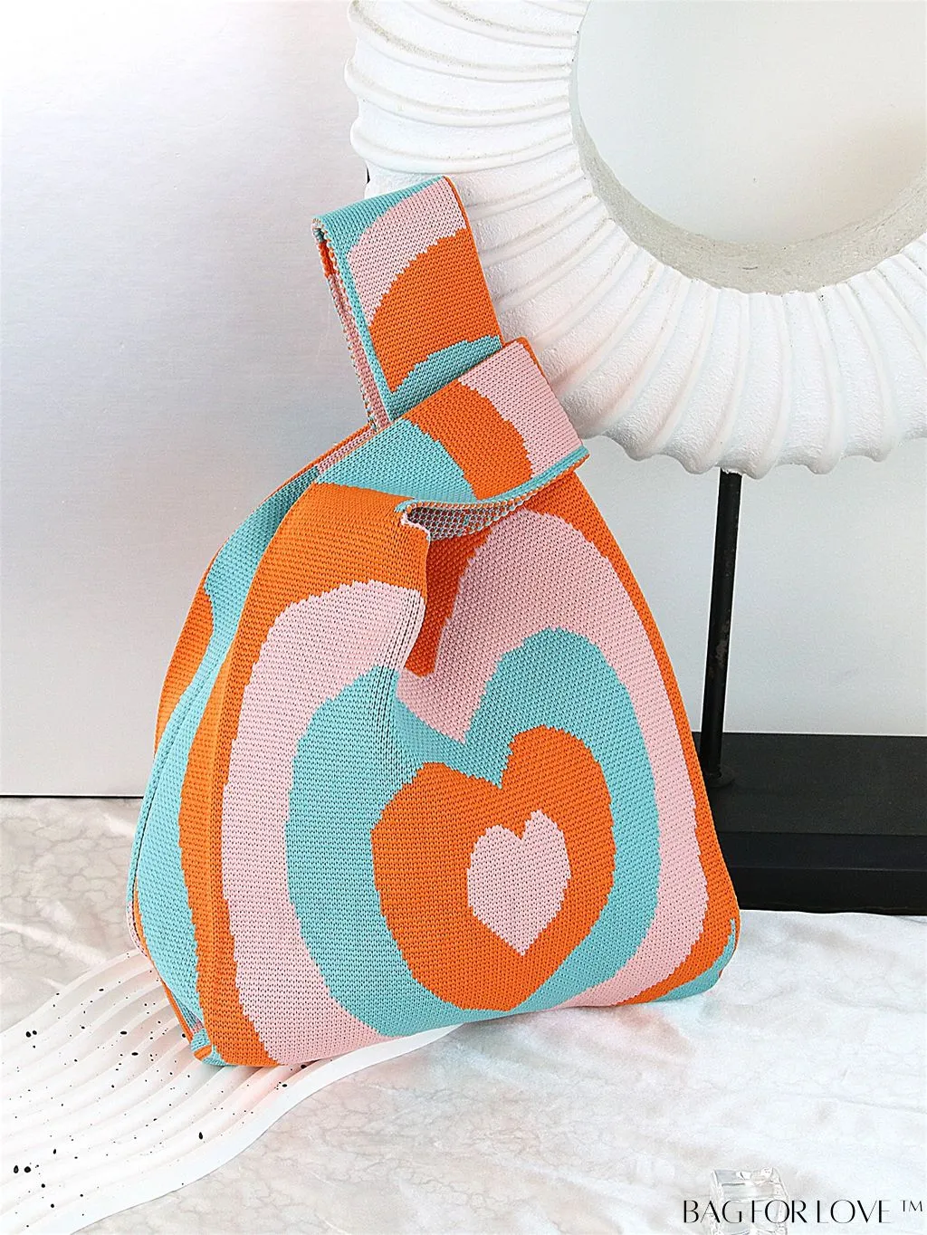 BagForLove - Chic Crochet Tote Bag with Cat & Butterfly Pattern - Perfect for Vacation