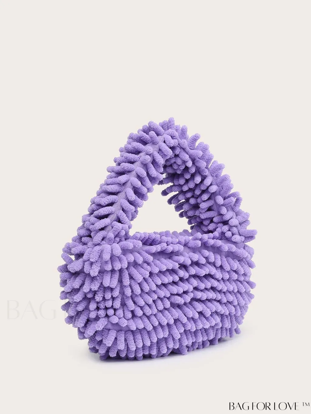 BagForLove - Chic Faux Fur Satchel: A Stylish Minimalist Statement Piece