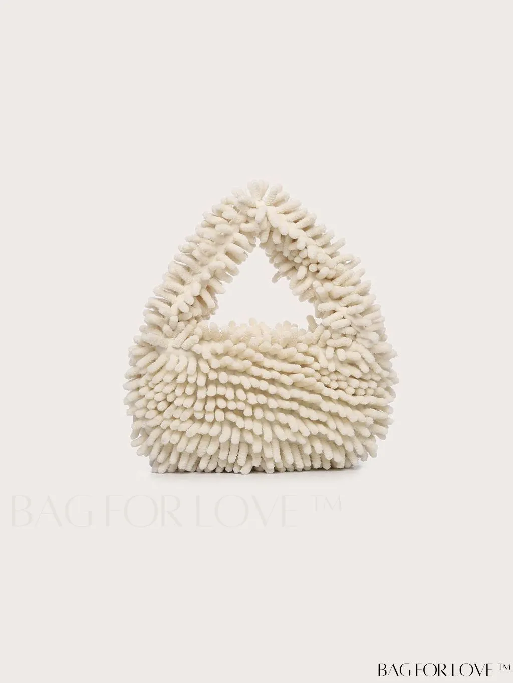 BagForLove - Chic Faux Fur Satchel: A Stylish Minimalist Statement Piece