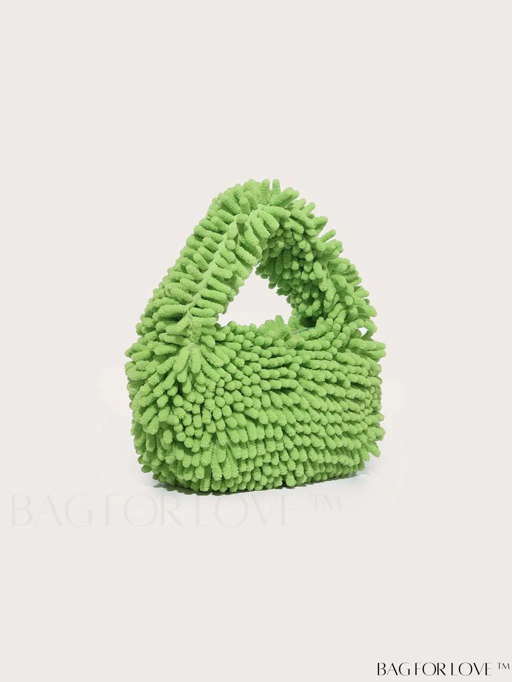 BagForLove - Chic Faux Fur Satchel: A Stylish Minimalist Statement Piece