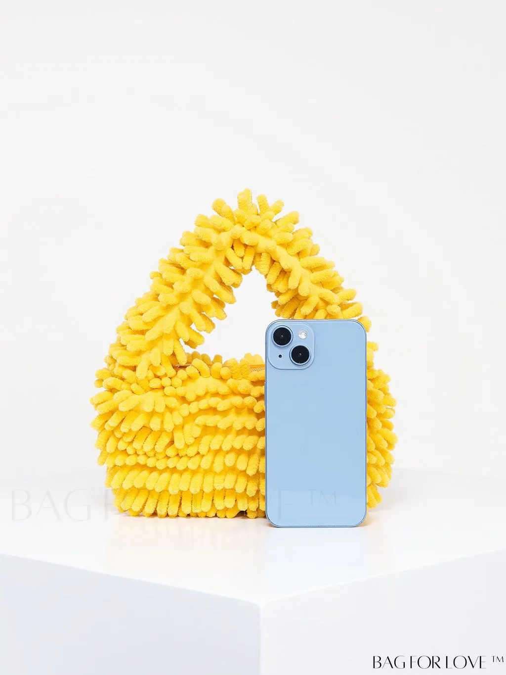 BagForLove - Chic Faux Fur Satchel: A Stylish Minimalist Statement Piece