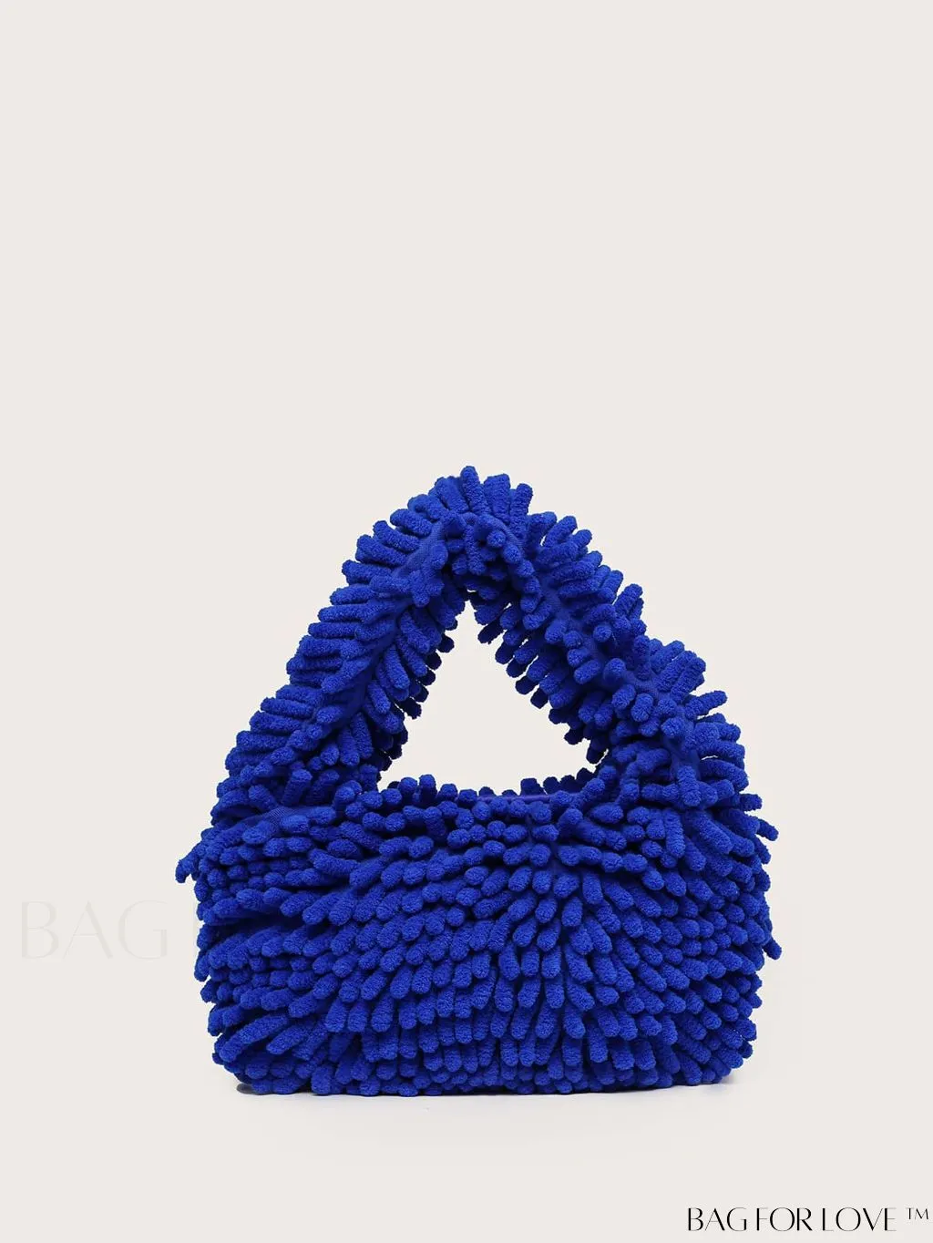 BagForLove - Chic Faux Fur Satchel: A Stylish Minimalist Statement Piece