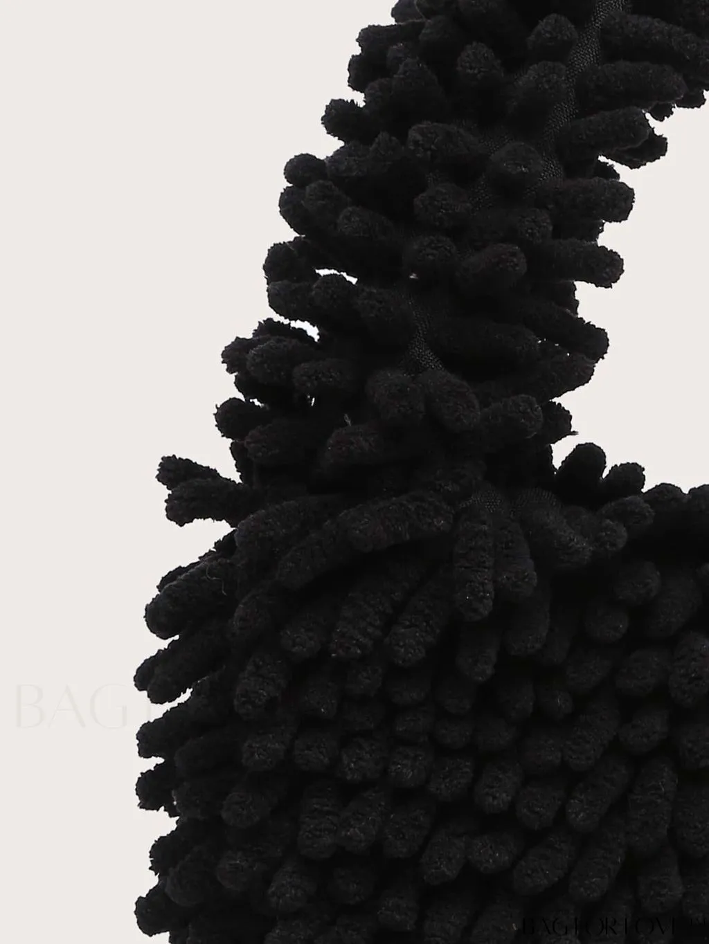 BagForLove - Chic Faux Fur Satchel: A Stylish Minimalist Statement Piece