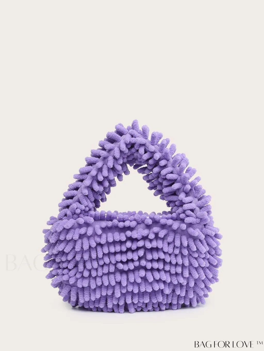 BagForLove - Chic Faux Fur Satchel: A Stylish Minimalist Statement Piece