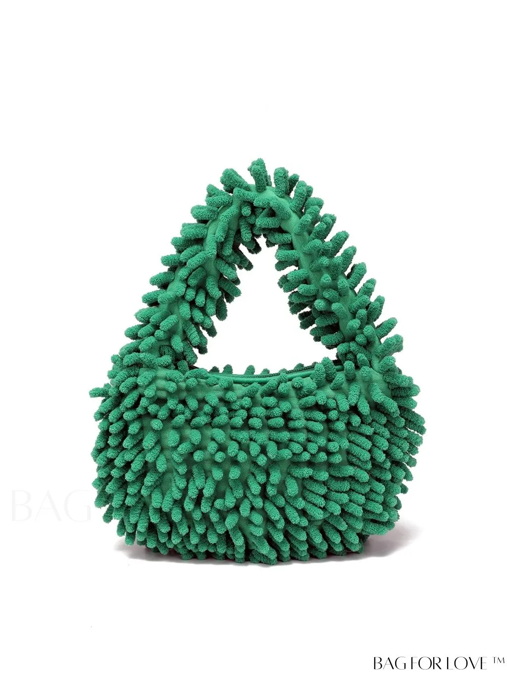BagForLove - Chic Faux Fur Satchel: A Stylish Minimalist Statement Piece