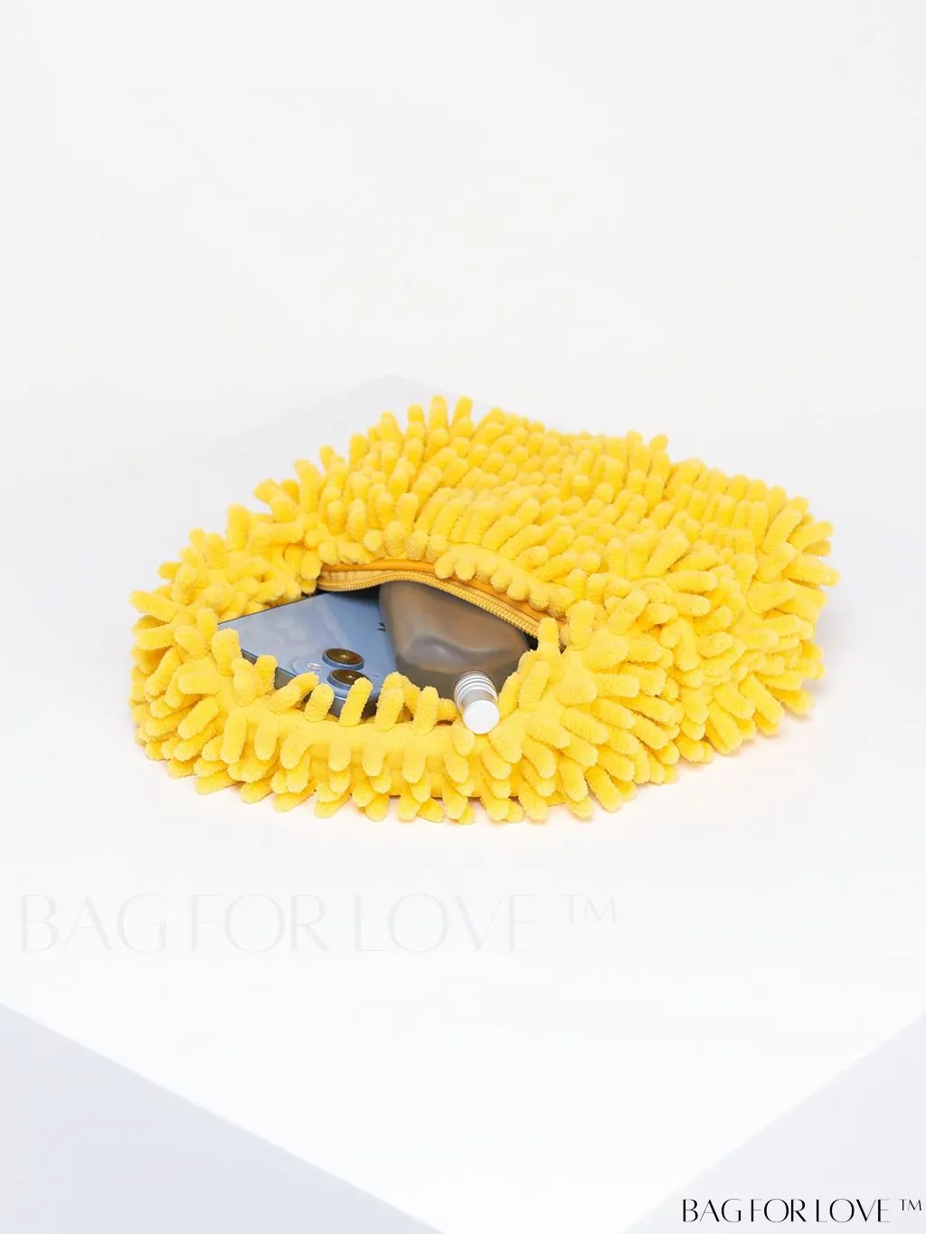 BagForLove - Chic Faux Fur Satchel: A Stylish Minimalist Statement Piece
