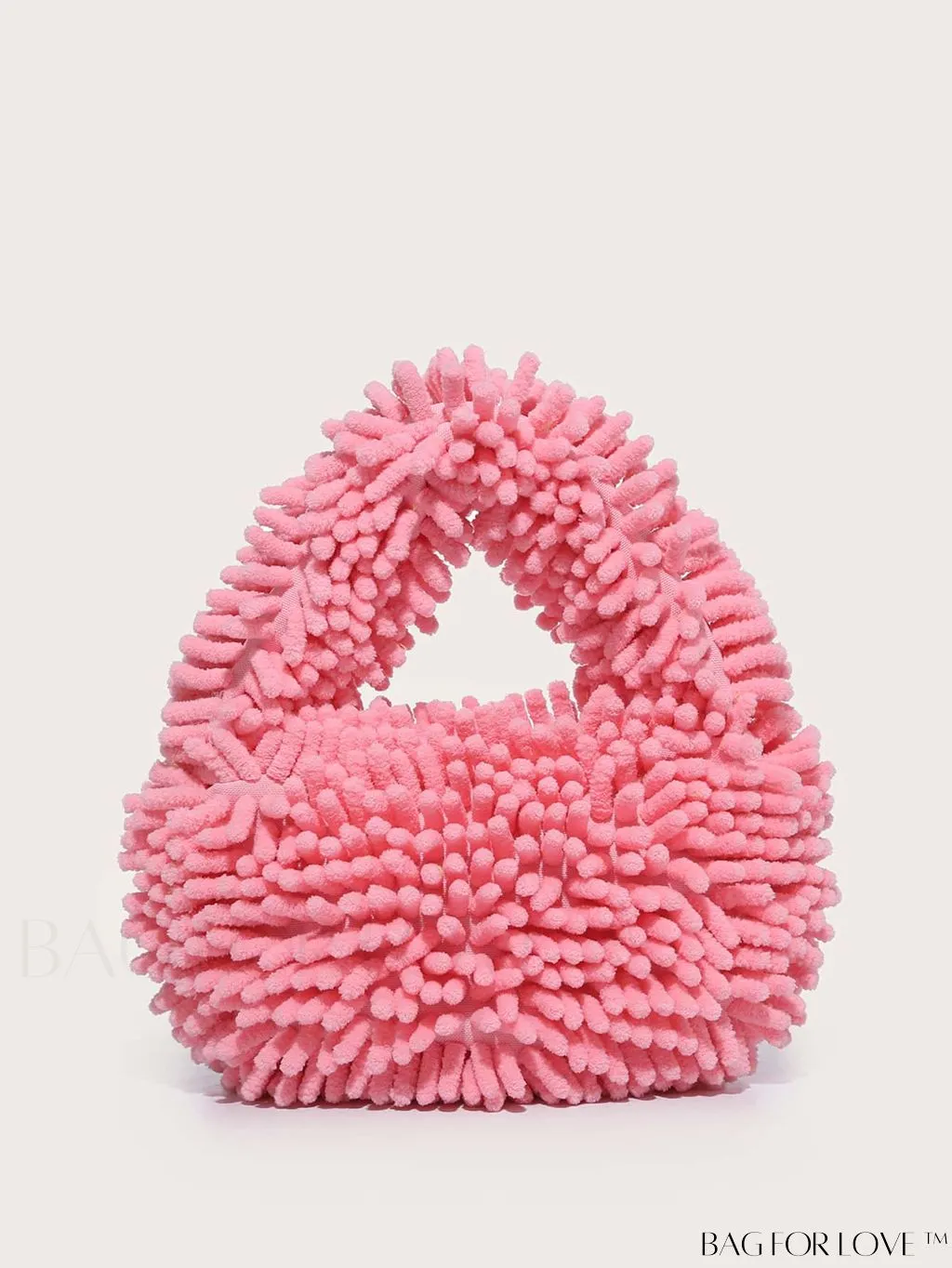 BagForLove - Chic Faux Fur Satchel: A Stylish Minimalist Statement Piece