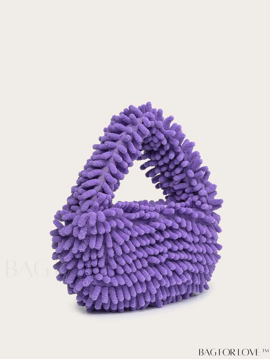 BagForLove - Chic Faux Fur Satchel: A Stylish Minimalist Statement Piece