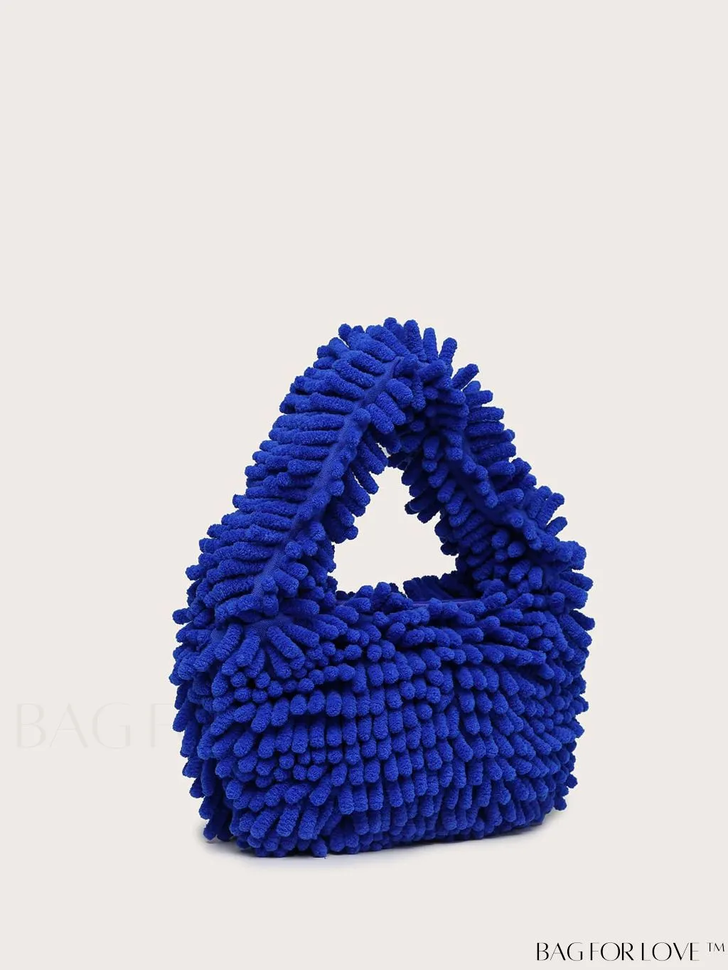 BagForLove - Chic Faux Fur Satchel: A Stylish Minimalist Statement Piece