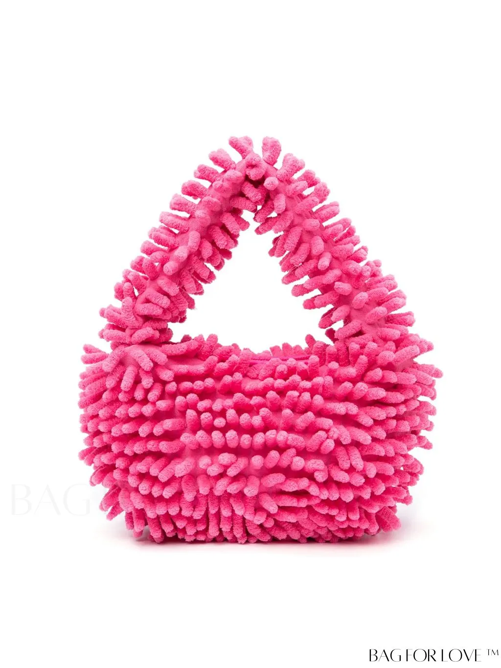 BagForLove - Chic Faux Fur Satchel: A Stylish Minimalist Statement Piece