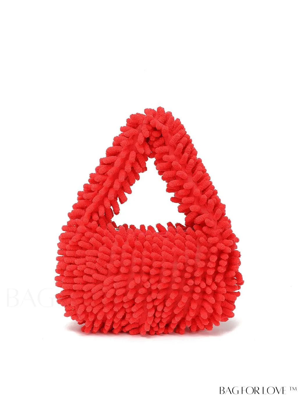 BagForLove - Chic Faux Fur Satchel: A Stylish Minimalist Statement Piece