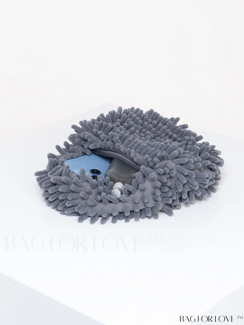 BagForLove - Chic Faux Fur Satchel: A Stylish Minimalist Statement Piece