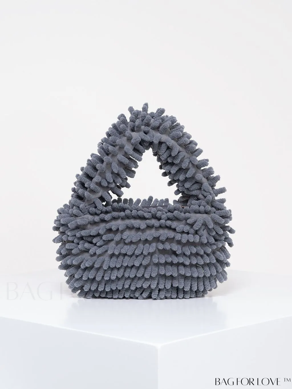 BagForLove - Chic Faux Fur Satchel: A Stylish Minimalist Statement Piece
