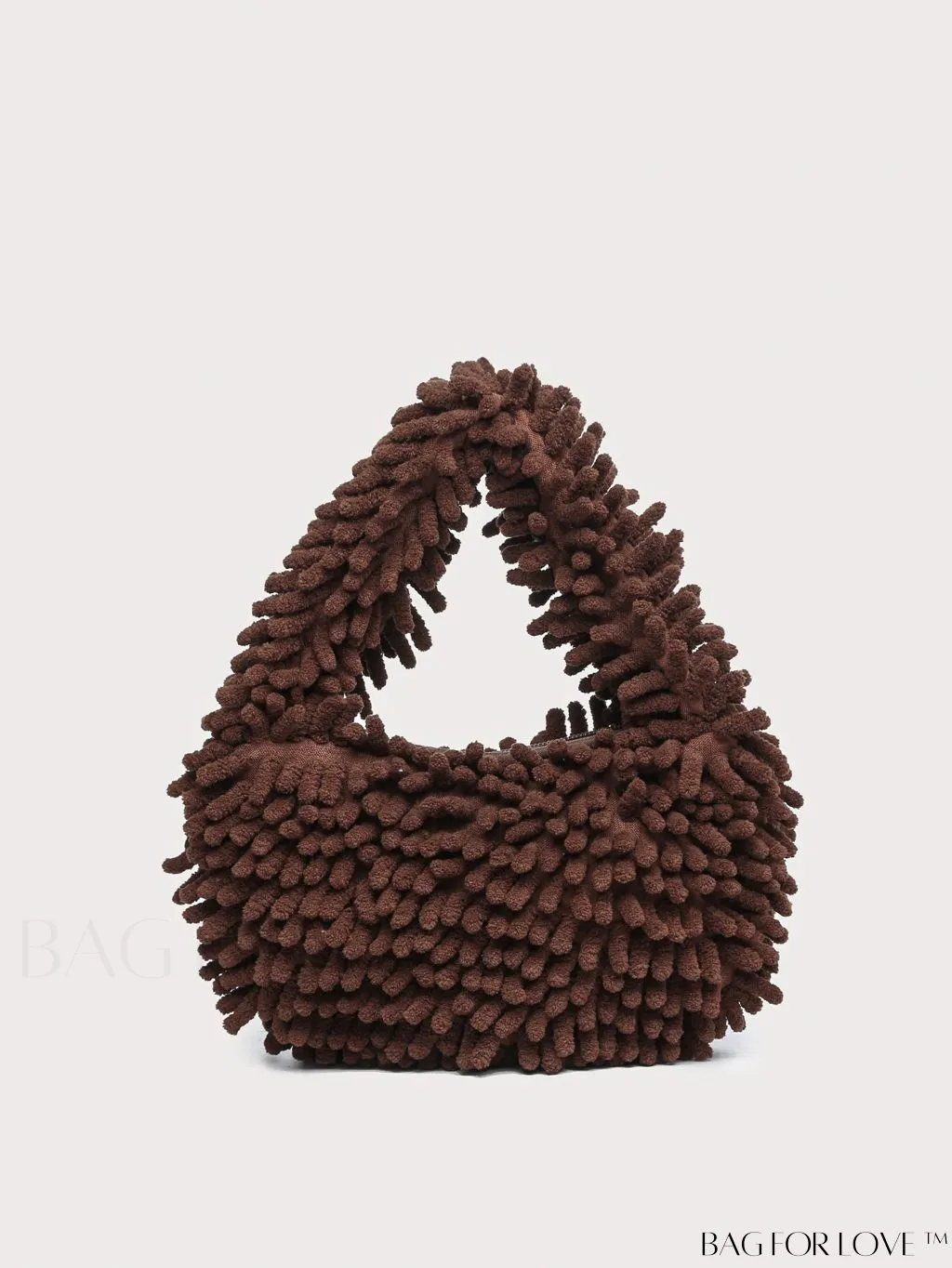 BagForLove - Chic Faux Fur Satchel: A Stylish Minimalist Statement Piece