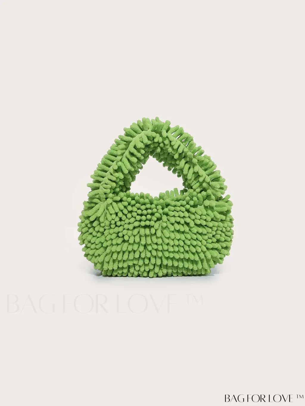 BagForLove - Chic Faux Fur Satchel: A Stylish Minimalist Statement Piece