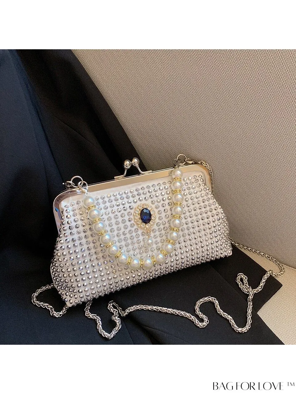 BagForLove - Chic Faux Pearl Single Shoulder Tote Bag for Fashionable Casual Style