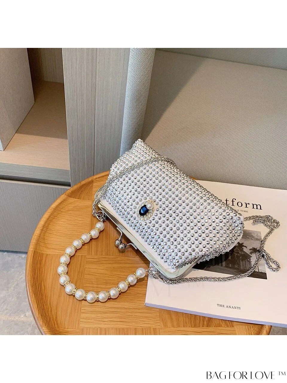BagForLove - Chic Faux Pearl Single Shoulder Tote Bag for Fashionable Casual Style