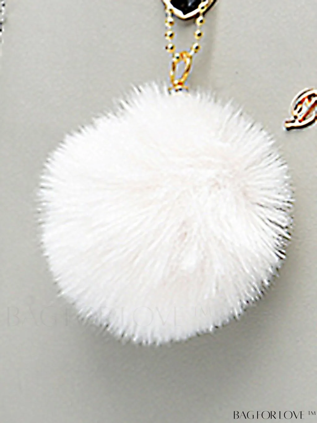 BagForLove - Chic Handbag with Letter Patch Decoration & Pendant